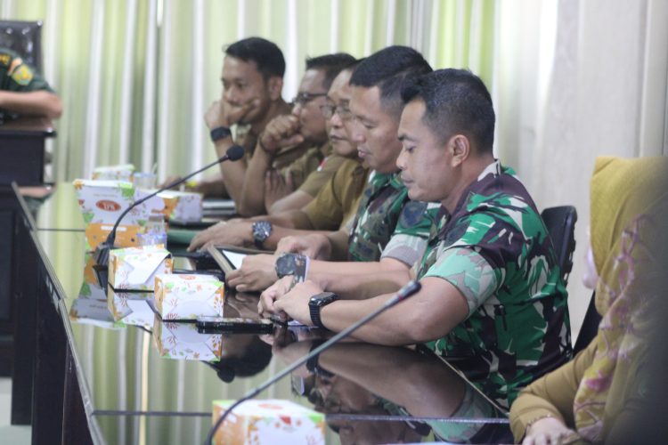 Dandim 0429/Lamtim Hadiri Rakor Pendampingan Administrasi Pelaksanaan Anggaran Oplah Provinsi Lampung