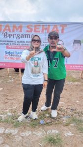 Hasil Sementara Delapan TPS di Desa Bumi Jawa Ela- Azwar Unggul 1595 Suara