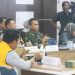 Dandim Pantau Pengamanan Proses Perhitungan Suara Tingkat Kabupaten
