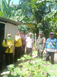 Babinsa Koramil 14/Jabung Hadiri Verifikasi 1 Pilar STBM