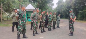 Koramil 429-01/Labuhan Ratu Monitoring Kunjungan Kerja Menteri Kehutanan RI di TNWK