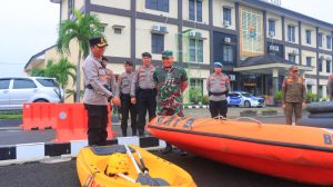 Polres Metro Gelar Apel Kesiapsiagaan Penanggulangan Bencana Alam