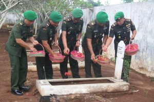 Peringati Hari Juang TNI AD ke-79, Kodim 0429/Lamtim Gelar Ziarah Rombongan