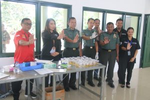 Kodim 0429/Lamtim Gelar Penyuluhan P4GN dan Tes Urine