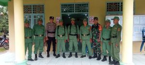 Pastikan Kondusif, Koramil 429-09/Way Jepara Terjunkan Babinsa Amankan Pemilihan Kades Antar Waktu