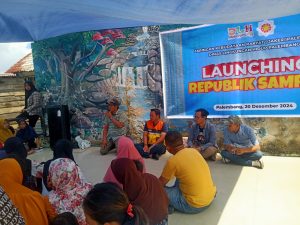 PK JAKER Palembang Bersama  Pemerintah Kota Launchingkan Program Republik Sampah
