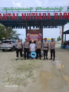 Pastikan Kenyamanan Para Pengunjung Wisita Pantai Libur Ahir Tahun, Polres Lampung Timur Tingkatkan Pengamanan