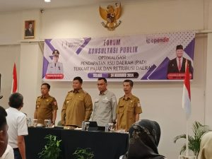 Forum Konsultasi Publik Optimalisasi Pendapatan Asli Daerah (PAD) Kabupaten Banyuasin