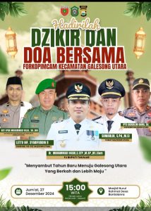 Pemerintah Kecamatan Galesong Utara Gelar Zikir dan Doa Bersama, Masjid Nurul Rahmat, Bontolanra Sambut Tahun Baru 2025