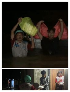 Jadi Garda Terdepan,YBM PLN UID Banten, Salurkan Bantuan Makanan di Kecamatan Wanasalam