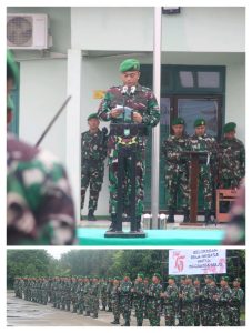 Dandim 0429/Lamtim Bacakan Amanat Presiden Republik Indonesia pada Upacara Hari Bela Negara ke-76