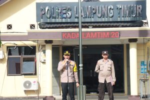 Pimpin Apel Pagi, AKBP Benny Prasetya : Tinggalkan Hal Buruk