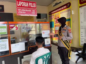 SPKT Polres Metro Terus Berikan Pelayanan Terbaik kepada Masyarakat