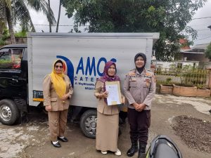 Hari Pertama Pelaksanaan Makan Bergizi Gratis di SMPN 33 Palembang