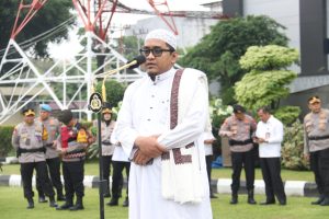 Ustad M.Akbar Mengisi Tausiah di Polda Sumsel
