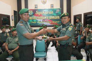 Kodim 0429/Lamtim Gelar Syukuran dalam Rangka Peringatan HUT Kodam II/Swj ke-79