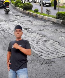LSM Harimau Soroti Pemeliharaan Jalan Raya Menggunakan Pavingblok oleh DPUPR Lebak