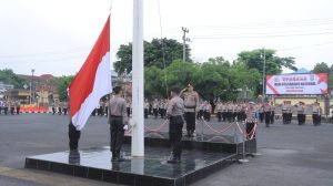 Wakapolres Metro Pimpin Upacara Kesadaran Nasional