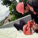 Seorang Pekerja Pemasangan Kabel Jaringan Wifi Kesetrum listrik Hingga Luka Bakar