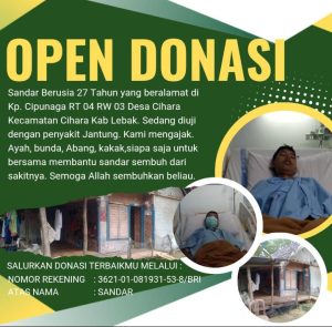 Warga Cihara Butuh Bantuan dan Uluran Tangan untuk Pengobatan Jantung