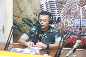 Dialog Interaktif Via Podcast, Dandim 0429/Lamtim : “Penerimaan Prajurit TNI AD Gratis Tidak Dipungut Biaya”