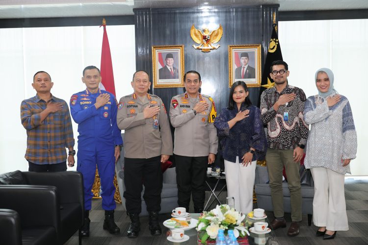 PT. Garuda Indonesia Audensi dengan Kapolda Sumsel