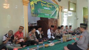 Penuh Khidmat Polres Metro Peringati Isra Mi’raj di Masjid Sakinah