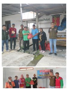 Kepala BPBD Lampung Timur Menyalurkan Bantuan Logistik Dampak Banjir 