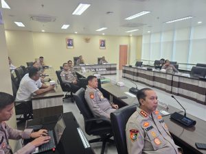 Polda Sumsel Gelar Rapat BMG Program Presiden RI