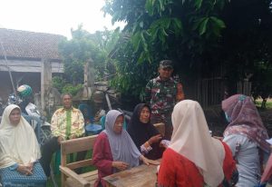 Bentuk Kepedulian Kesehatan Warga Binaan Babinsa Koramil 429-12/Batanghari Dampingi Kegiatan Posyandu Posyandu ILP
