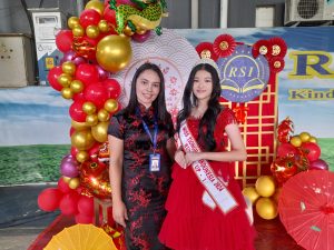 RSI Indonesia School Lunar New Year Open House Ivena Queen Hadir dalam Kegiatan
