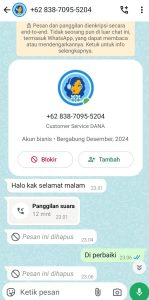 Kejahatan Siber Mengancam, Pemuda Asal Desa Mekarsari Saldo DANA Raib Setelah Ditelepon Nomor Baru