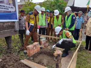 Peletakan Batu Pertama RTLH Kabupaten Banyuasin