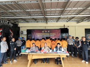 19 Kasus Dugaan Tindak Pidana Terungkap oleh Jajaran Kapolres Lampung Timur Awali Kinerja Tahun 2025