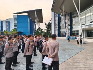 Karo SDM Polda Sumsel, Monitoring Pelaksanaan CAT Psikologi Seleksi SIP Angkatan 54 Polda Sumsel