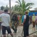 Luar Biasa, Danramil 03/MT Pimpin Gotong Royong Pengecoran Jalan Hasil Swadaya Masyarakat