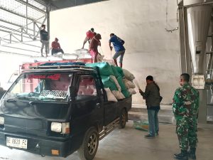 Maksimalkan Serapan Gabah, Babinsa Kodim 0429/Lamtim Gencar Laksanakan Sosialisasi ke Petani