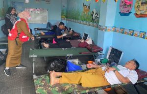 PSMTI Pesawaran Sambut Bulan Suci Ramadan dengan Kegiatan Donor Darah