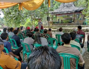 Mustika Bahrum Anggota DPRD Lampng Serap Aspirasi di Gedong Tataan 