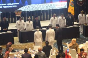 Bupati dan Wakil Bupati Lampung Timur Resmi Dilantik 