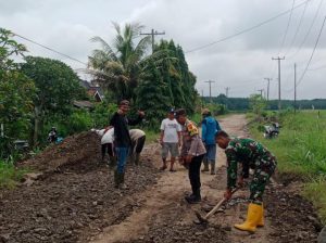 Sambut Ramadhan Babinsa dan Babhinkamtimas Laksanakan Sambang dan cooling system