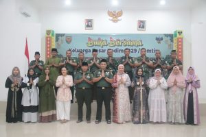 Tingkatkan Imtaq dan Silaturahmi, Keluarga Besar Kodim 0429/Lamtim Buka Bersama