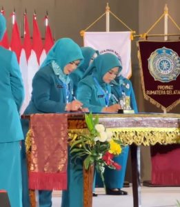 Pelantikan Ketua Tim Penggerak TP-PKK Kabupaten Banyuasin Periode 2025-2030