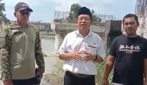 Yusnadi Sekretaris Komisi IV DPRD Lampung Desak Pemerintah Agar Melanjutkan Pembangunan Jembat di Kali Bungur