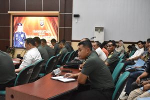 Dandim 0429/Lamtim Hadiri Rakor Komitmen Pengadaan Gabah/Beras di Korem 043/Gatam