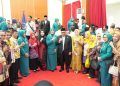 Resmi Dilantik dan di Kukuhkan sebagai TP. PKK Kab. Takalar, Dewi Sri Ekowati Firdaus Siap Mendukung Program Pemerintah