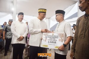 Gubernur Mirza Safari Ramadan di Rumdis Bupati Pesawaran