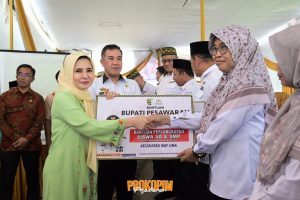 Bupati Hadiri Musrenbang Sekaligus Silaturahmi Ramadan 1446 H di Kecamatan Way Lima dan Gedong Tataan