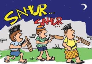 Menjadi Tradisi; Para Remaja Kampung Kaungcaniran Bangunkan Sahur di Bulan Suci Ramadhan