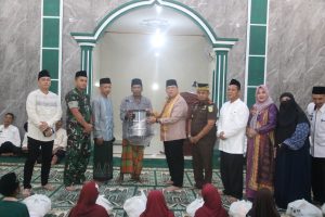 Tingkatkan Ukhuwah Islamiah, Dandim 0429/Lamtim Bersama Forkopimda Safari Ramadhan